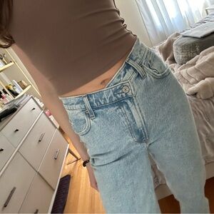 Cross waistband Abercrombie jeans